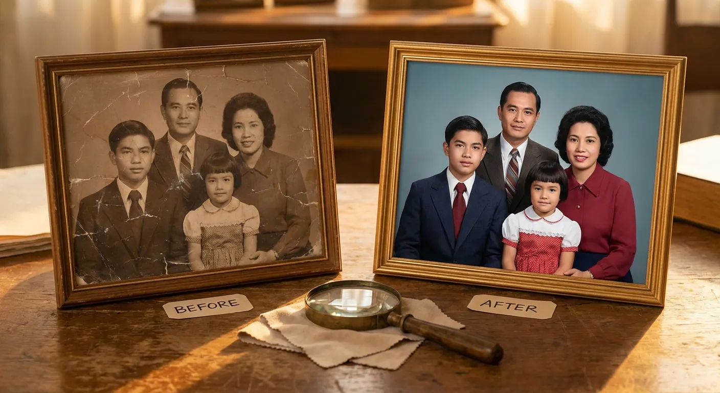 家族アルバム保存