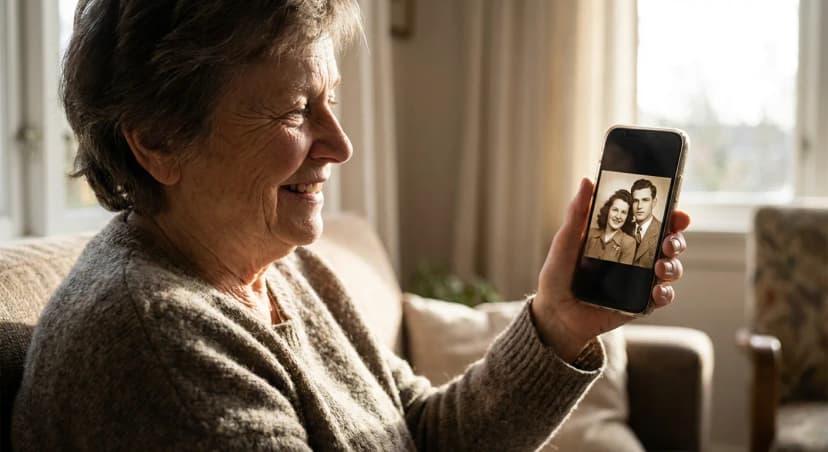 修復後の古い写真をダウンロード